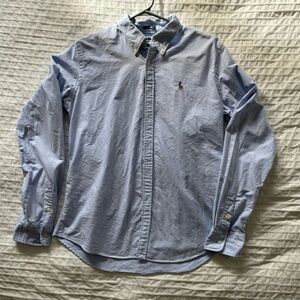RALPH LAUREN SPORT - kids Oxford shirt size 12, light blue